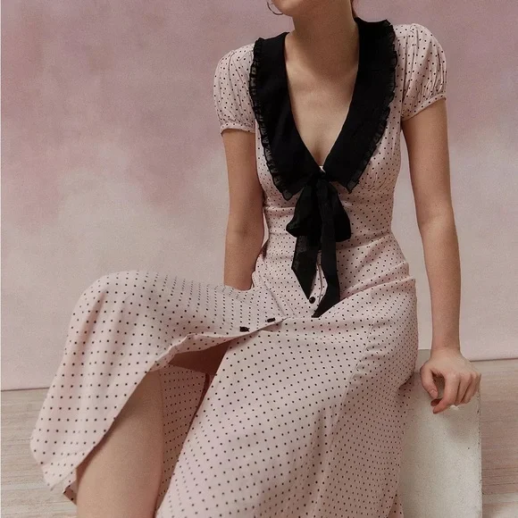 UO Kimchi Blue Polka Dot Dress 🎀💕 - Picture 2 of 4